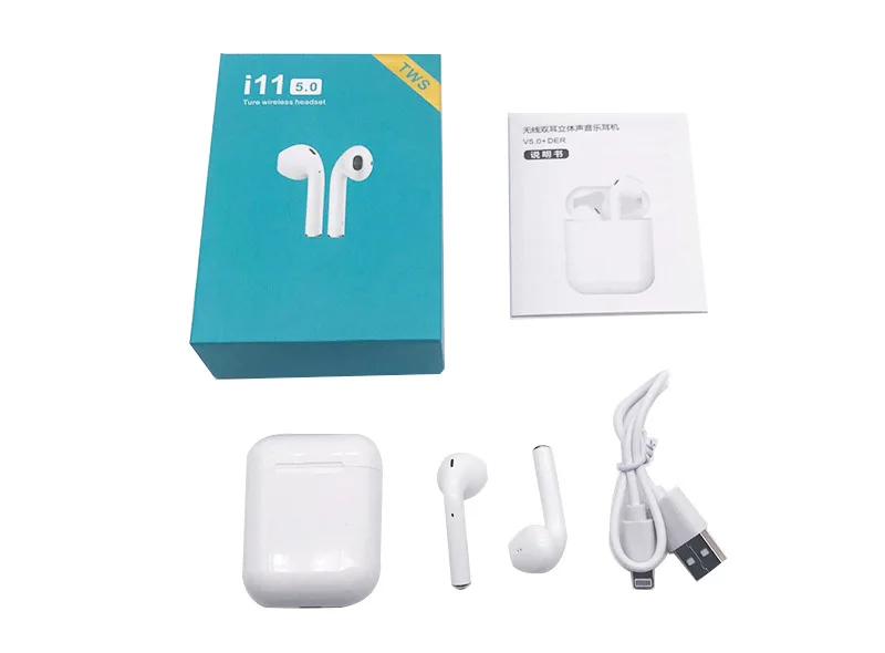 i11 TWS 5.0 Smart Intelligent Bluetooth headphone earphone Wireless Earbuds with charge box - ANKUX.COM