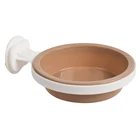 New Design Plastic Wall Mounted Pet Dog Cat Bowl