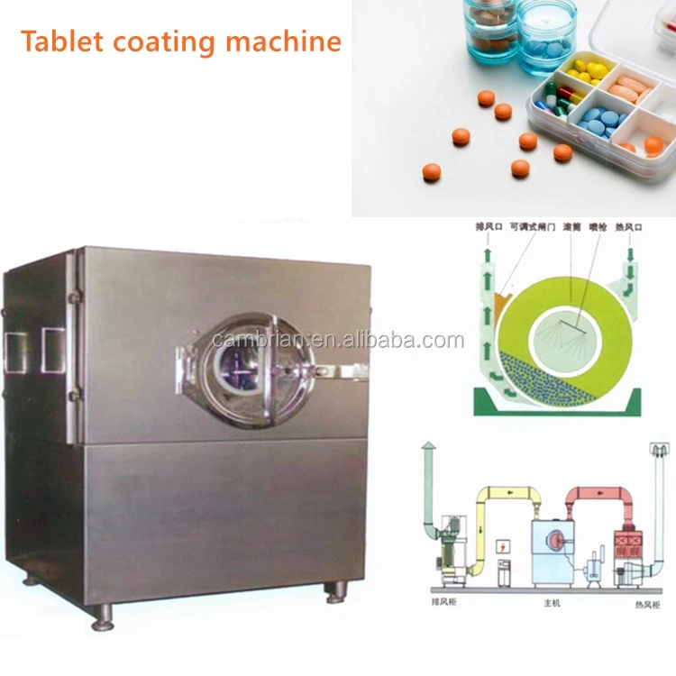 high quality tablet thin film coating machine