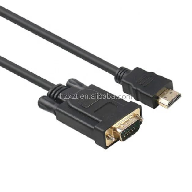 1.8m Full HD 1080P HDMI Male to VGA Active Cable Adapter cord - ANKUX.COM