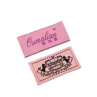 Cheap Washable Custom Famous Woven Labels For Clothing