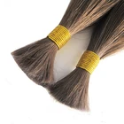 Qingdao factory wholesale long blond virgin human hair bulk