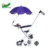 factory oem black uv coating clip umbrella on stroller