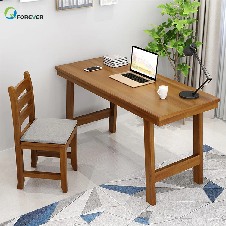 Office Desk 120 Simple Nordic Pine Student Desk Home Desktop