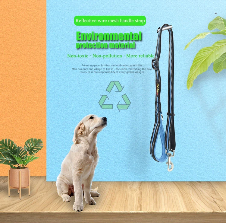 Nylon soft breathable training pet dog leash