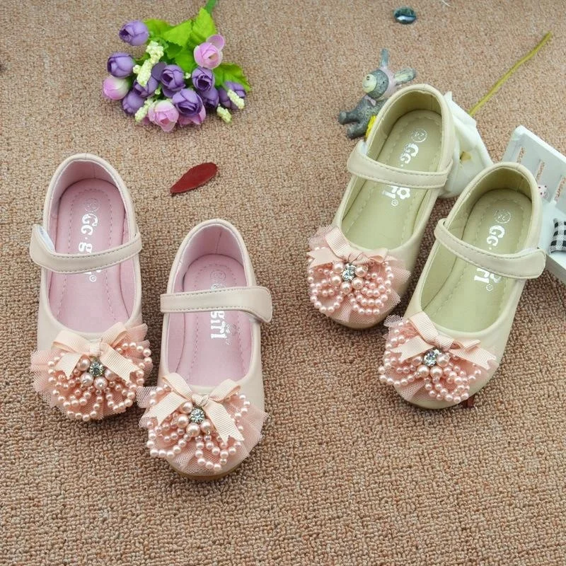 B10953A children girl pearl beaded flat shoes bowknot shoes for children, Customized
B10953A children girl pearl beaded flat shoes bowknot shoes for children, Customized