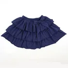 Lovely Skirts for Baby Girl Triple Ruffle Skirts with Bowknots Boutique Baby Clothes