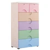 Cupboard Baby Cloth Keyway Wardrobe Kid Plastic Drawer Cabinet Storage