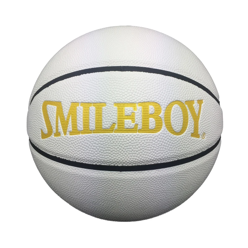 smile boy design won pu white Basketball office Size 7 for aldut, Any color
smile boy design won pu white Basketball office Size 7 for aldut, Any color