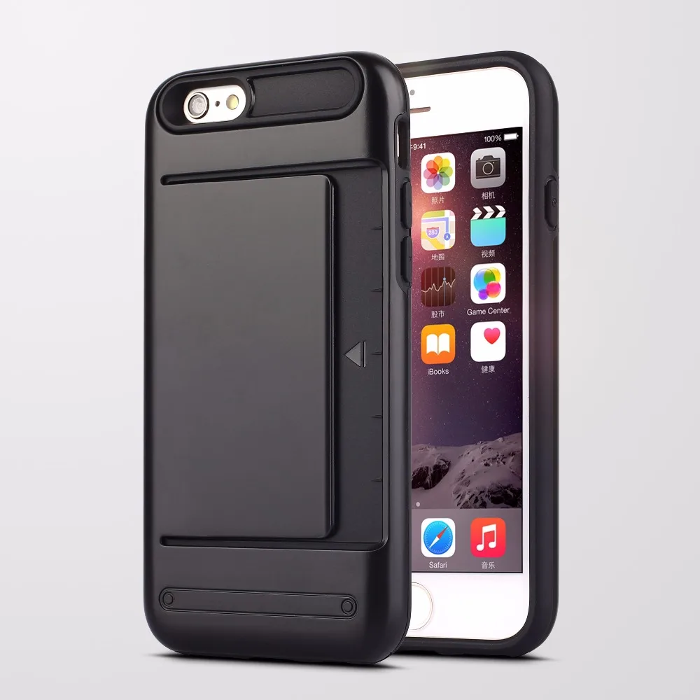 Waterproof shockproof Mobile phone back cases cover for iphone 6s wallet case cheap price
Waterproof shockproof Mobile phone back cases cover for iphone 6s wallet case cheap price
