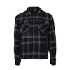 New arrival wholesale plaid long sleeve soft check flannel cotton custom button up shirts