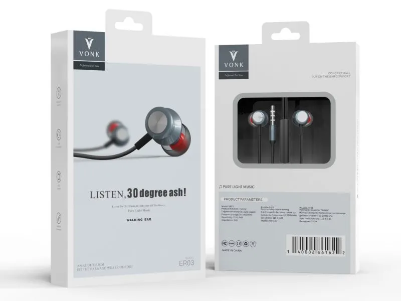 High Quality Bass In-Ear Earphone For Sport, Latest Wired Headset Headphone - ANKUX.COM