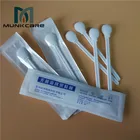 Disposable medical Saliva collection foam applicator, Oral cell test Foam Swab, Foam tipped Swab