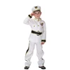 Halloween fancy hot sale high quality handmade children police costume for boys