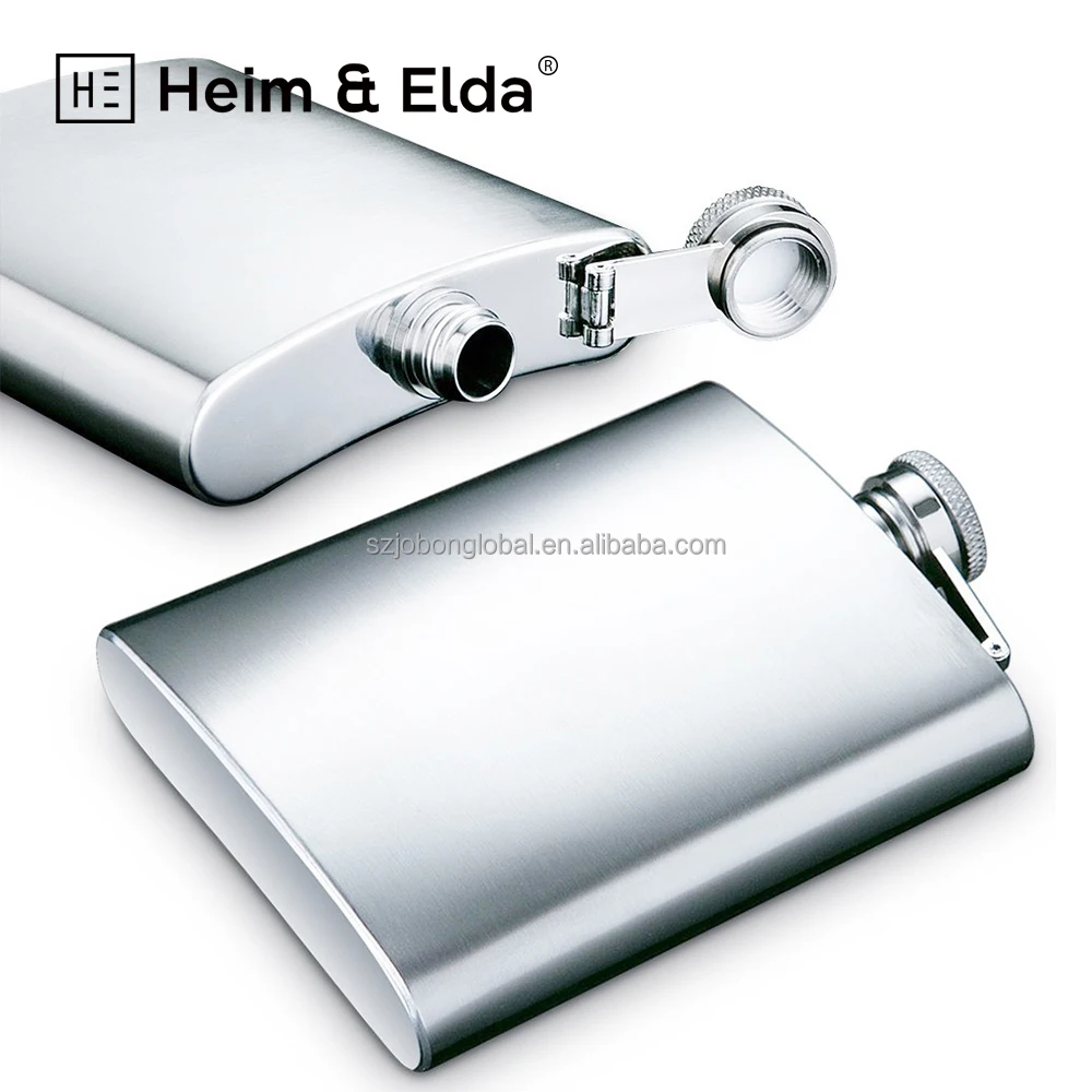 8oz 16oz mini liquor gift set stainless steel thermos hip flask