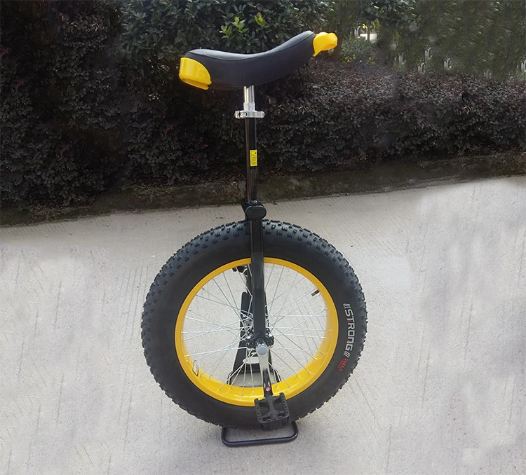 one tyre bicycle