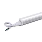 ETL SAA linkable linear lamp batten fitting t5 integrated single fixture 2ft led tube