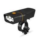 Power bank 3000lm rechargeable 30W xml led USB bicycle light