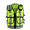 Safety Traffic Reflective Vest with Multi-functional Pockets