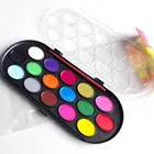 2018 New Half Dry Watercolor Paint Set Non-toxic For Artist Painting