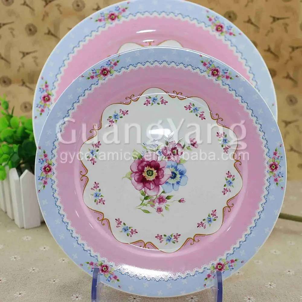 Unique Shape Wholesale Bulk Ceramic Dinner Plate Sets,China Custom