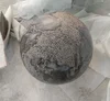 large stone ball with world map for sale