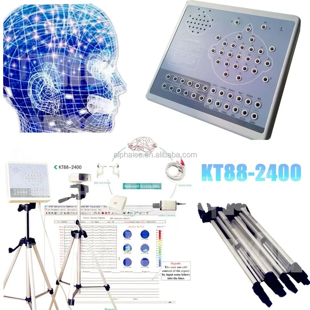 19 通道 eeg kt88-2400 数字脑电图与测图系统