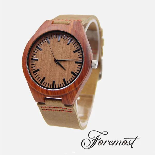 Indonesia Cheap Mens OEM Private Label Design Your Own Wooden Wrist Watch 2017