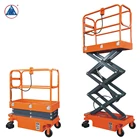 Portable Battery Powered Mobile Electric Lift Work Platform boom lift
