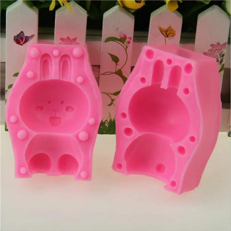 Happy Rabbit Pattern For Soap Decoration Cartoon Series Silicone Soap Mold, Customized color
Happy Rabbit Pattern For Soap Decoration Cartoon Series Silicone Soap Mold, Customized color