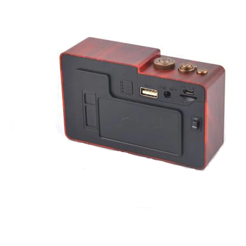 Music Apollo B9 Portable Mini Speaker Indoor Wireless Speaker Customized Support FM/TF Card/AUX/USB - ANKUX.COM