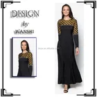 wholesale high fashion chiffion latest new model abaya in dubai