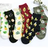 2019 Fashion Fruits Avocado design Boy Girls Dress Socks Womens Socks wholesales