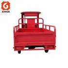 Semi cabin electric tricycle for cargo