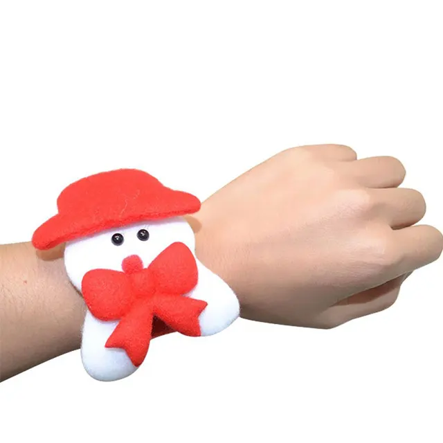 christmas ornaments 2016 christmas theme lovely plush cloth slap