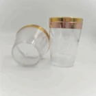 Eco-Friendly Disposable Golden Custom Plastic Cups Injection Molding