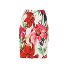 Woman's Skirt Slim Stretch Hip OL Career Business Suit Pencil Skirt Elegant Fashion Midi Ladies Floral Printed Skirts