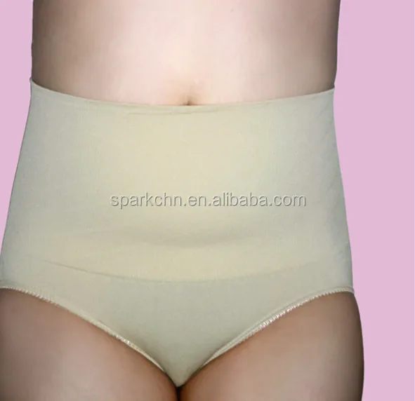 Women Wear Underwear High Waist Latex Cincher Body Shaper Slimming Underwear