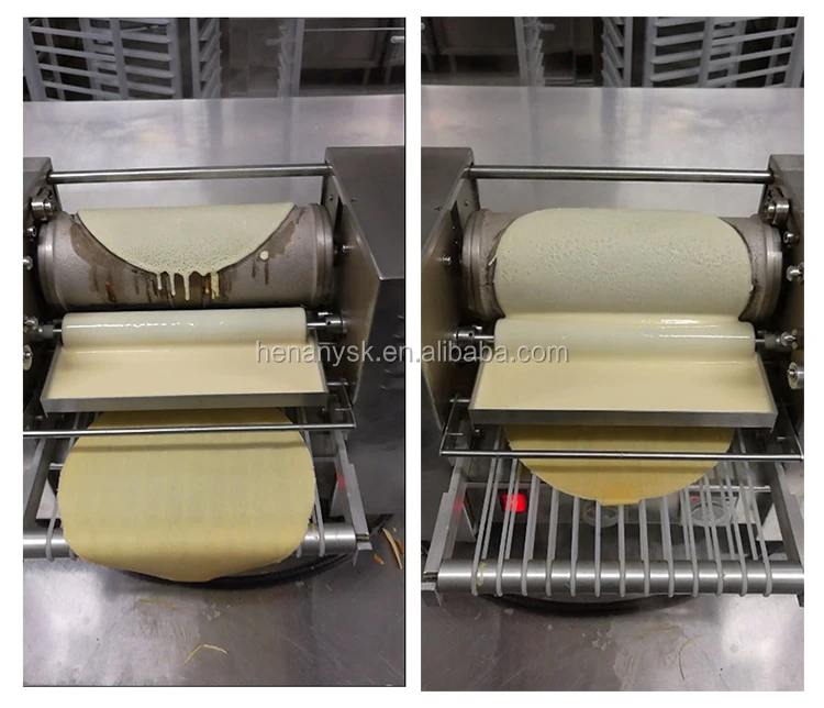 Popular Commercial Melaleuca Cake Mini Pancake Mille Crepes Maker Machine