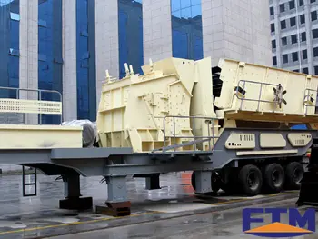 FTM series primary mobile impact crusher with low price