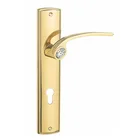 2018 New Design Zinc Door Handle,diamond Indoor Door Handle