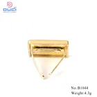Eco-friendly Engraved Logo Metal Label Tag For Garment custom metal logo plate