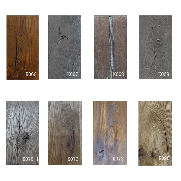 Best quality interior brushed&oiled&smoked surface oak flooring