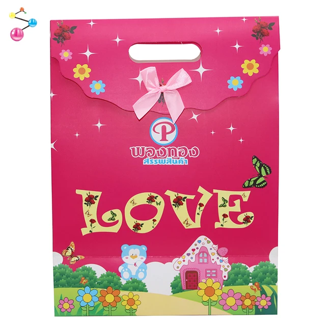 wholesale custom small wedding gift bags paper bags