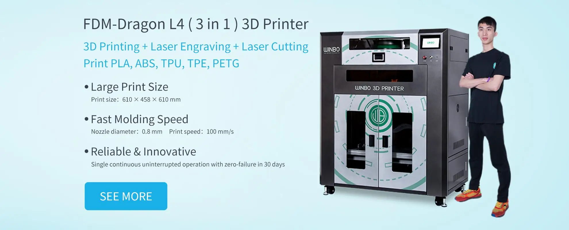 Winbo Smart Tech Co., Ltd. 3D Printer,3D Printing Material