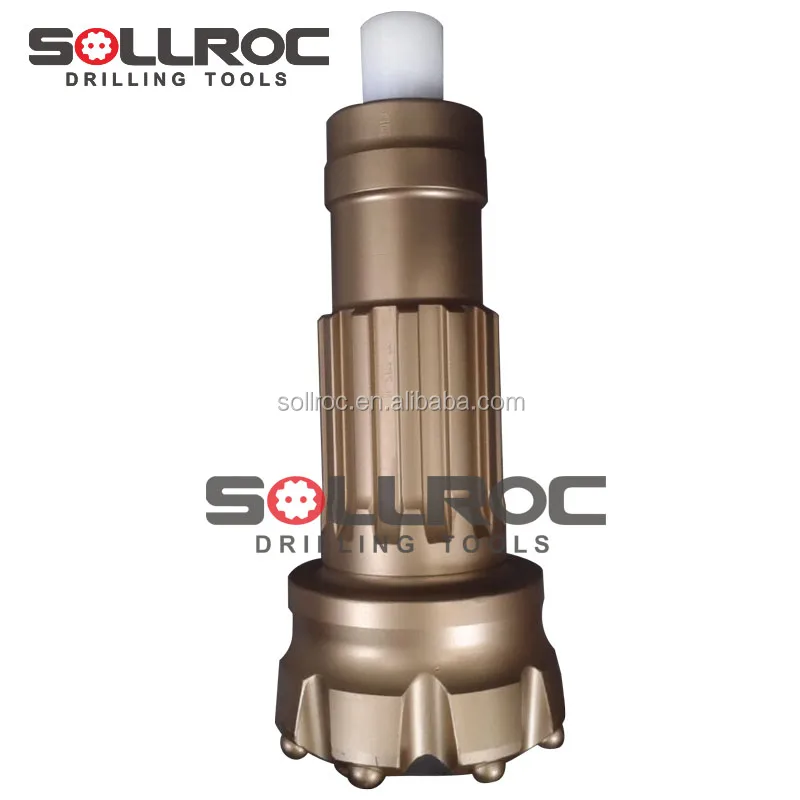 SOLLROC HN100/SD10 10 Inch DTH Hammer Drill Bits for Coal Mining Made of Carburized Steel