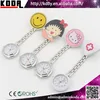 Cute Smile Face Nurse Hanging Watches