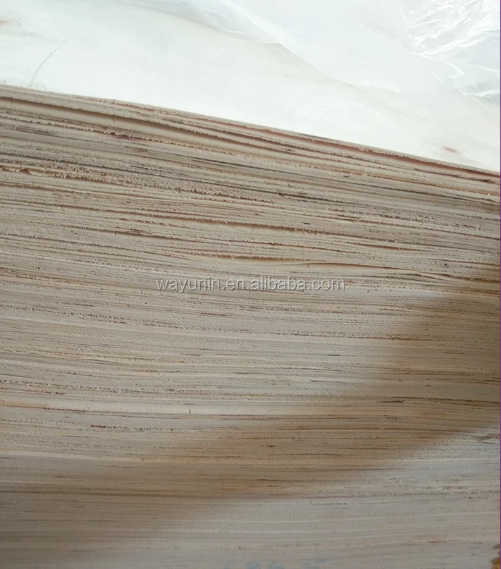 cheap price 4x8 packing grade natural white poplar plywood 1mm