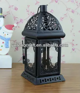 China White Metal Lanterns For Wedding Decoration China White Metal