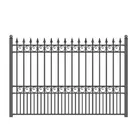 High quality European styles of Black Aluminum Swimming Pool Fence